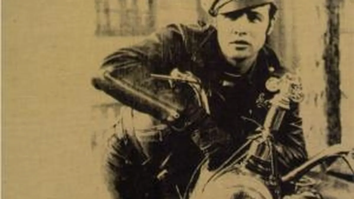 Portretul lui Marlon Brando, realizat de Andy Warhol, scos la licitatie