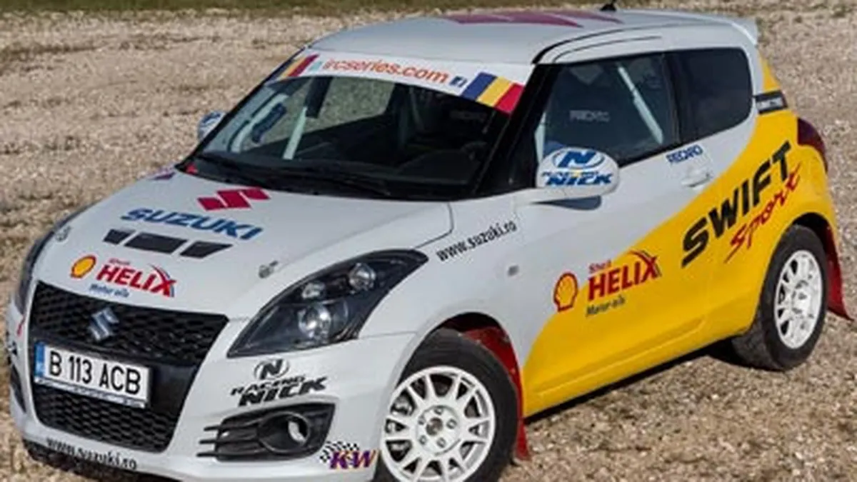 Suzuki Romania pregateste noul Swift Sport pentru debutul in raliuri (P)