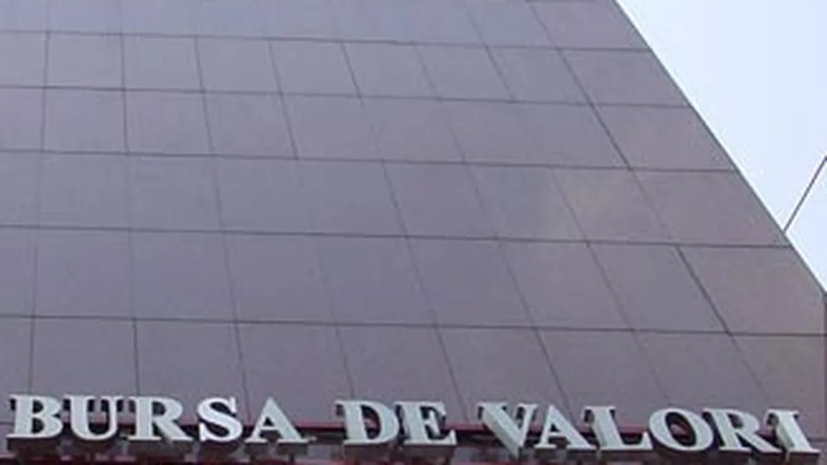 Bursa a deschis in scadere usoara, cu lichiditate redusa