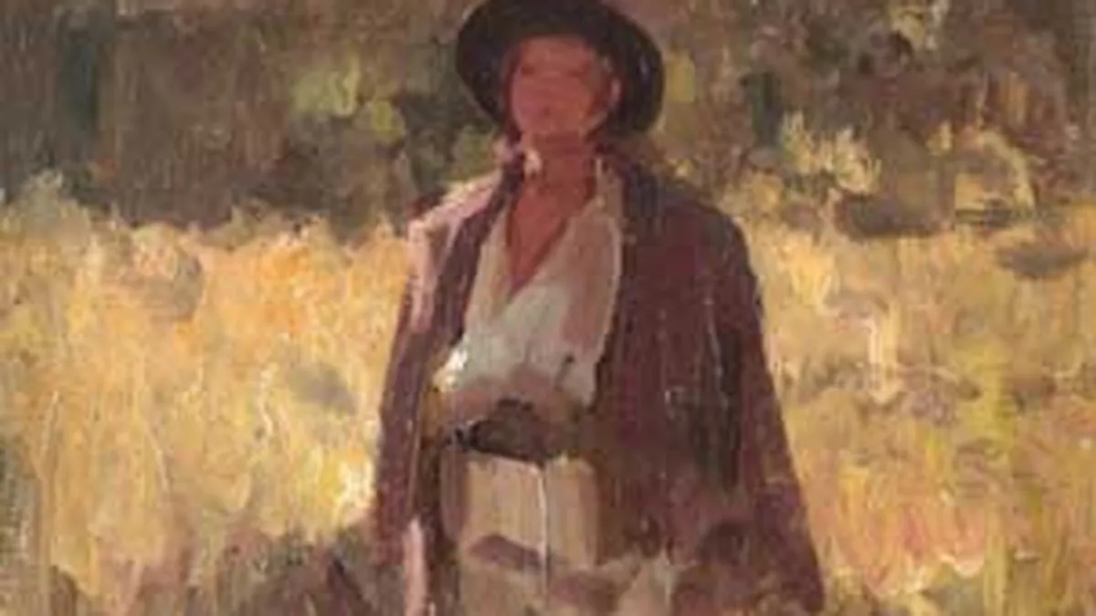 Ciobanita lui Grigorescu, scoasa la licitatie. La ce valoare e estimata pictura