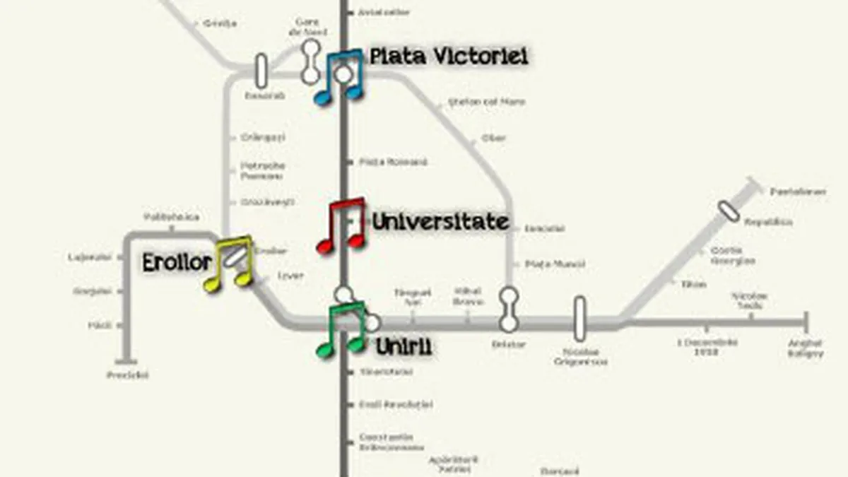 Zilele Bucurestiului: Muzica clasica va rasuna la metrou, intre 16-22 septembrie