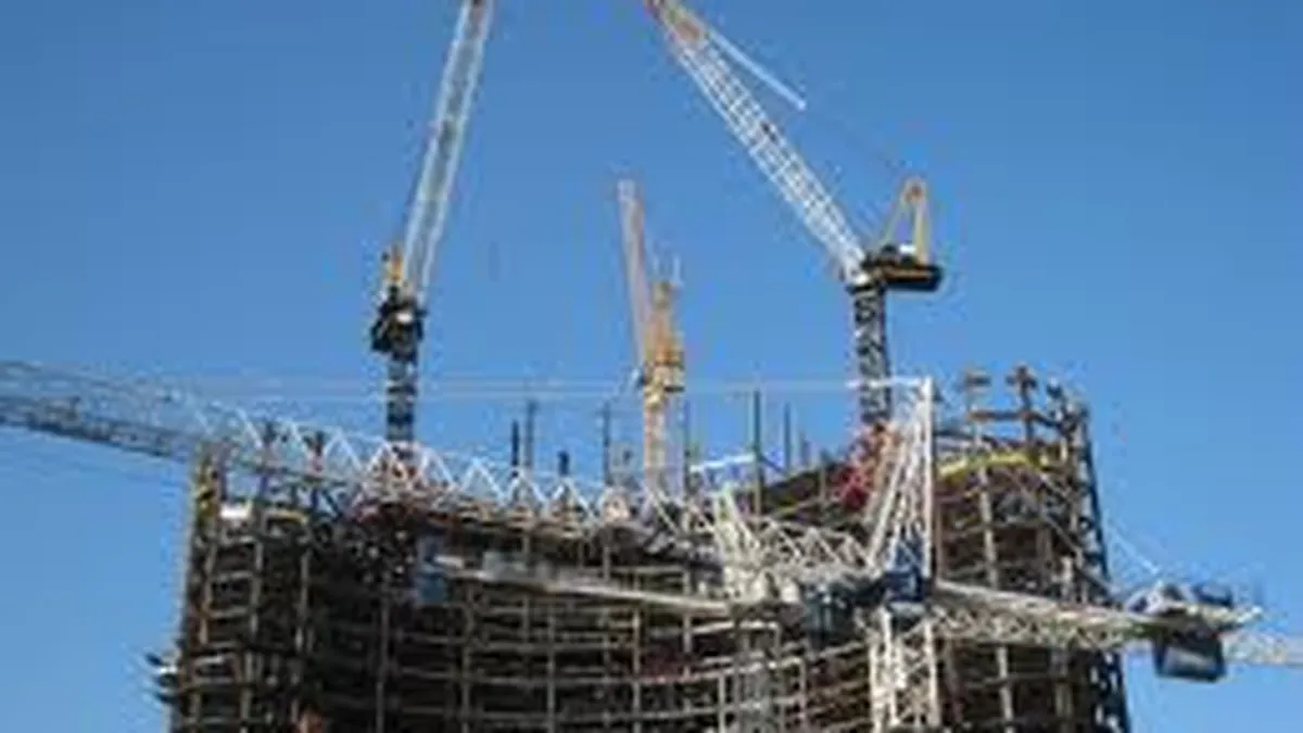 Volumul lucrarilor de constructii a crescut cu 4,9%in primele opt luni