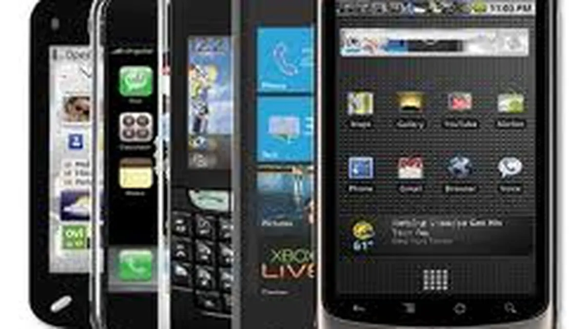 Unul din trei telefoane vandute in decembrie in Romania va fi smartphone