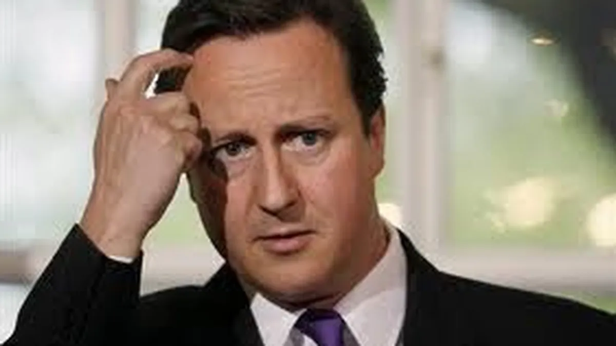 David Cameron: Marea Britanie trebuie sa ia noi masuri de austeritate, pentru a nu se scufunda