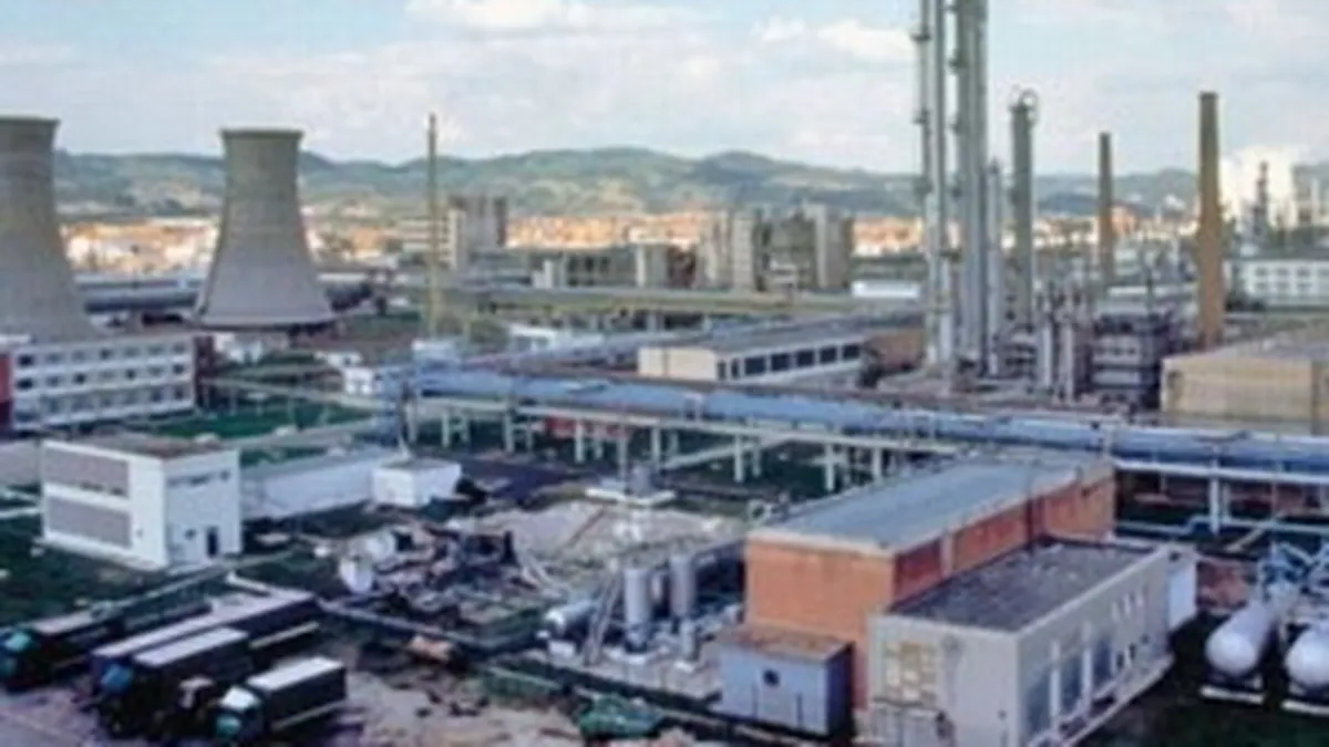 Oltchim a pornit prima sectie dupa doua luni de la oprire