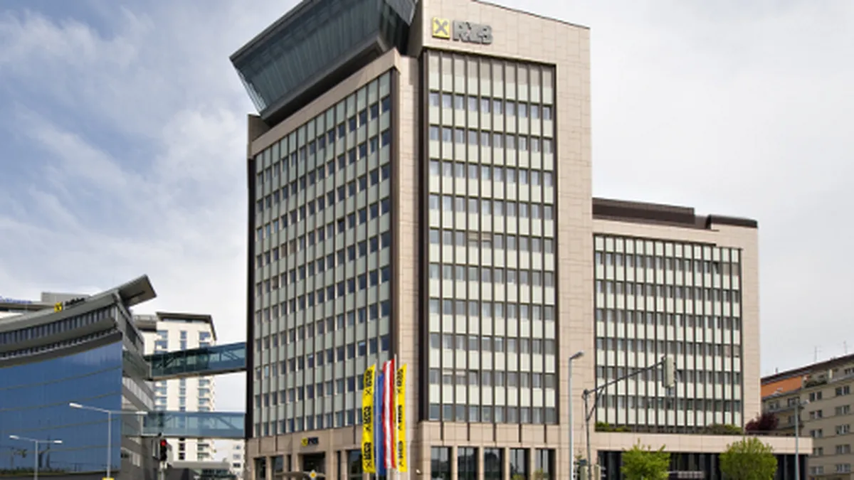 Raiffeisen Bank International, profit consolidat in crestere cu 13% la 9 luni