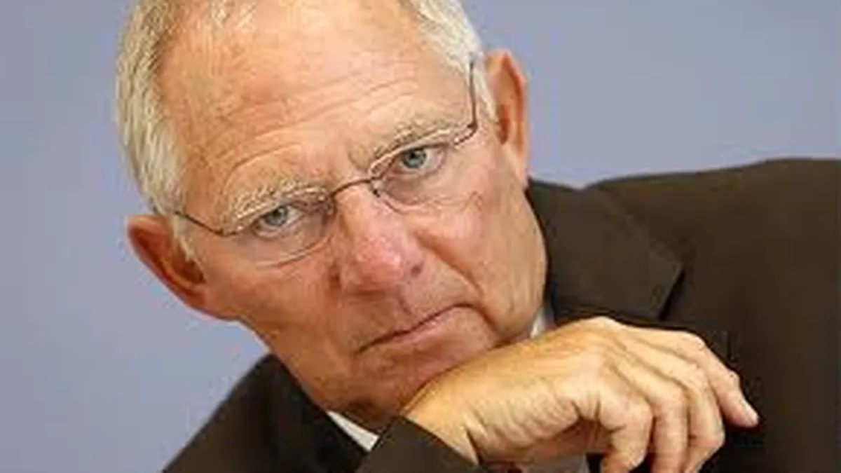 Schaeuble: Nimeni nu profita mai mult de pe urma Europei decat Germania