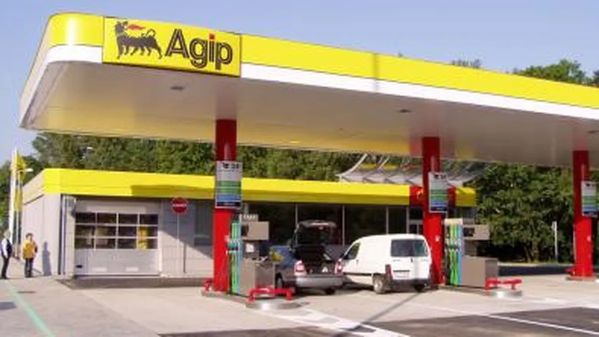 Gazprom negociaza preluarea benzinariilor Agip