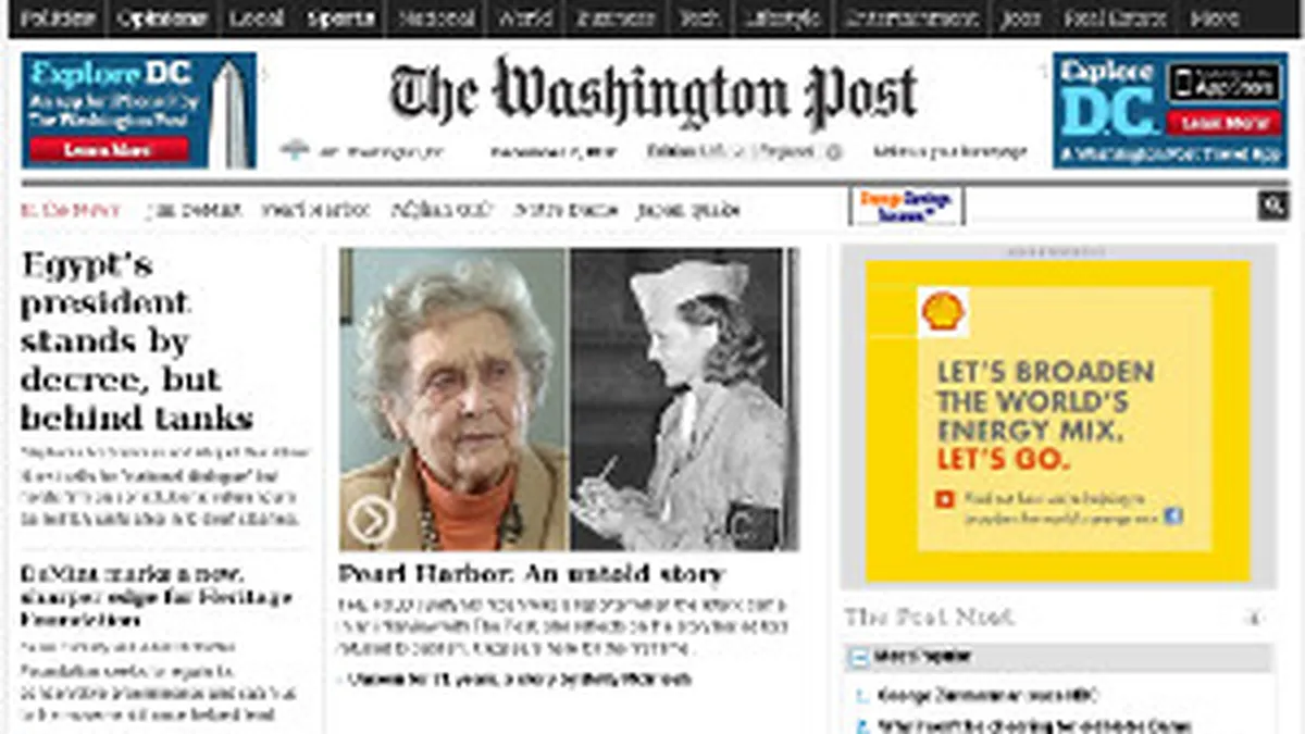 Washington Post ar putea introduce sistemul de plata pentru editia online