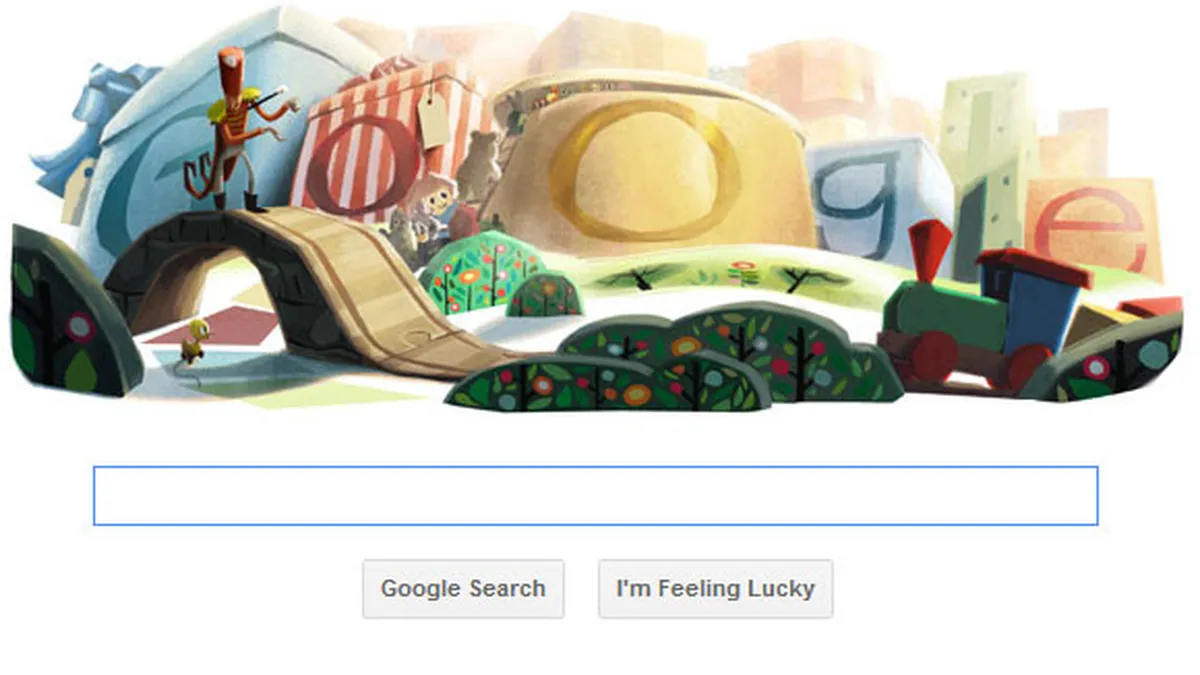 Google sarbatoreste Craciunul