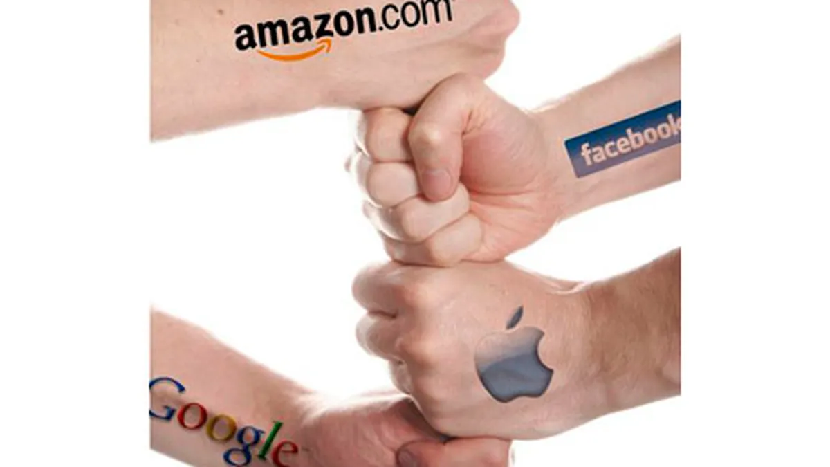 Razboiul dintre Apple, Google, Facebook si Amazon se intensifica in 2013. Ce urmaresc companiile
