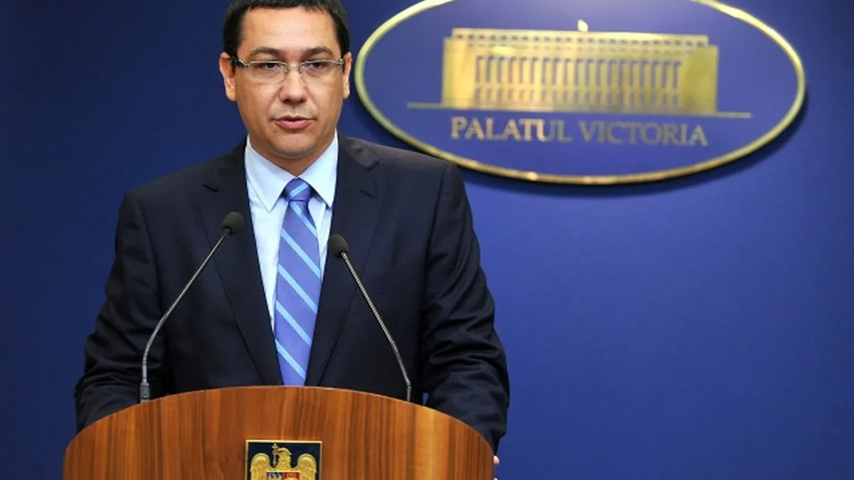 Ponta: Joi prezint starea natiunii - ce datorii avem si ce putem face