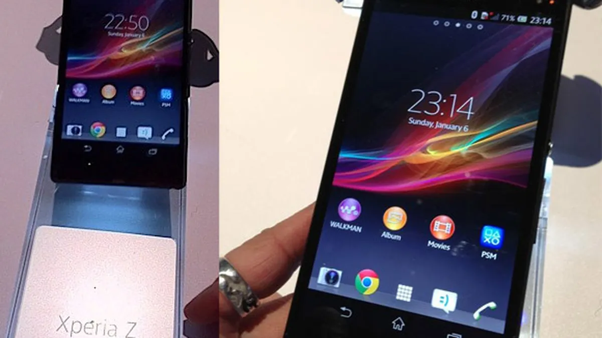 CES 2013: Sony lanseaza Xperia Z