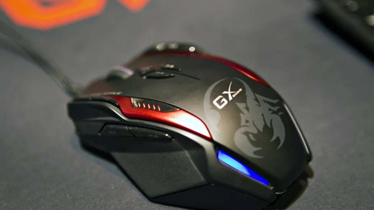 CES 2013: Genius lanseaza mausul de gaming Gila (Video)