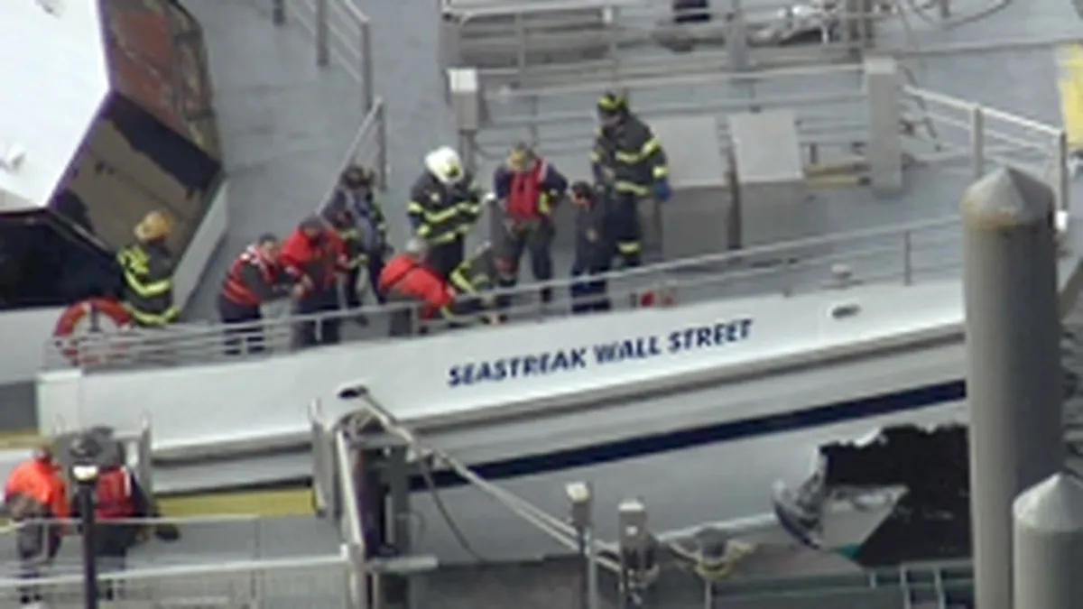 Cauza accidentului de feribot de la New York