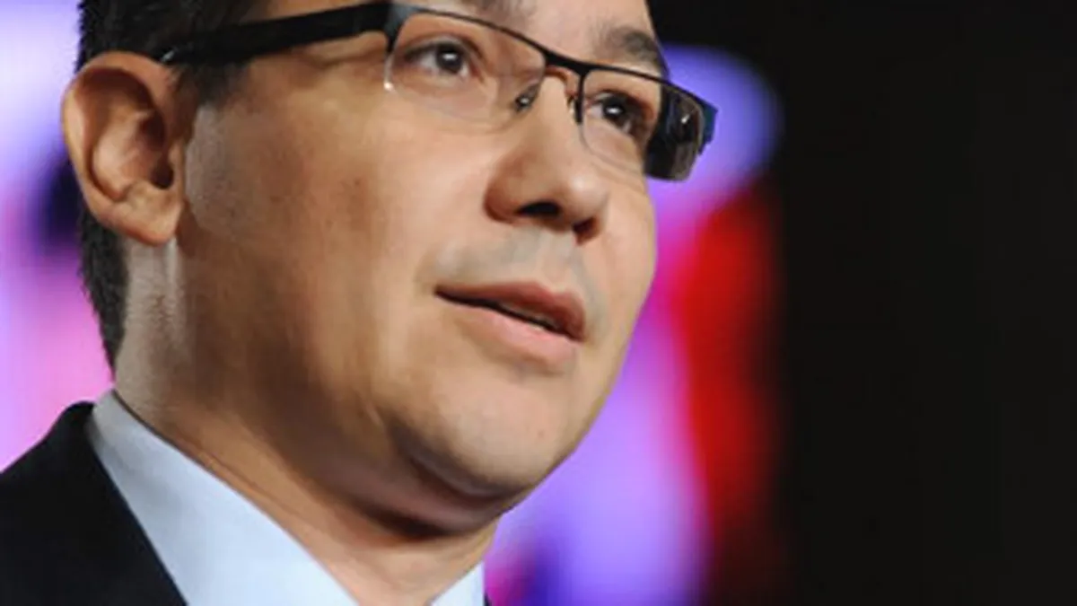 Ponta: Proiectul de buget va fi trimis miercuri la Parlament