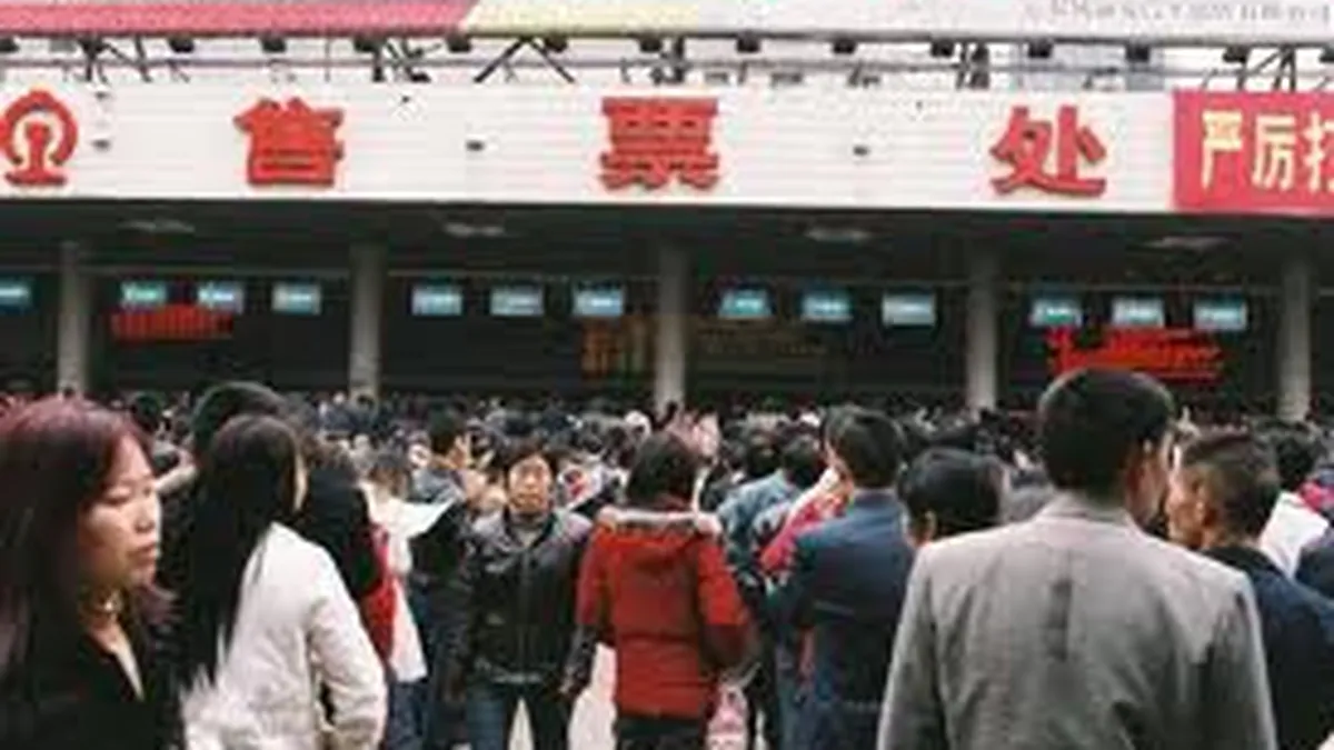 Chinezii se pregatesc de cea mai mare migratie de pe planeta