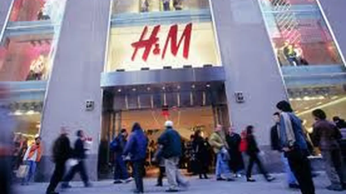 Vanzarile H&M in Romania s-au dublat in anul fiscal 2012