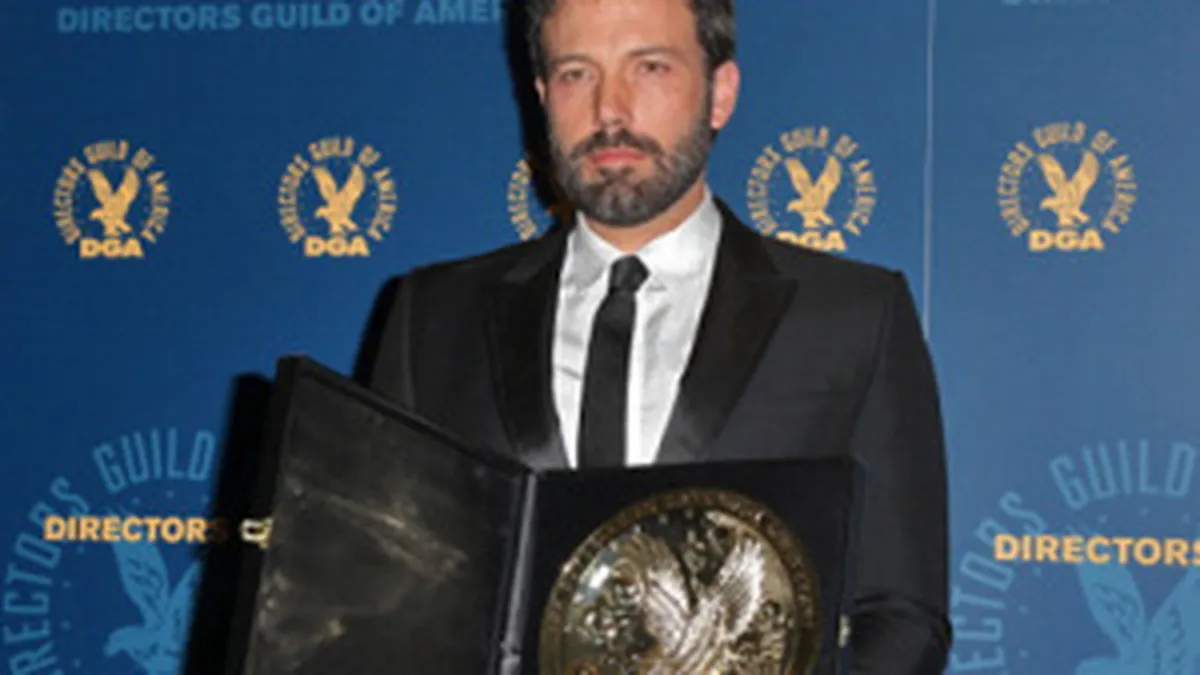 Ben Affleck, premiat pentru regie la gala Sindicatului regizorilor americani 2013
