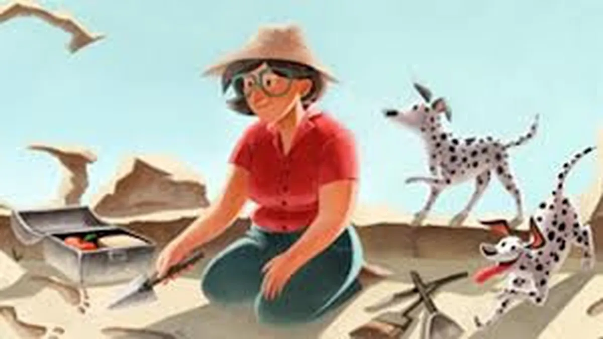 Google o sarbatoreste pe arheologul Mary Leakey