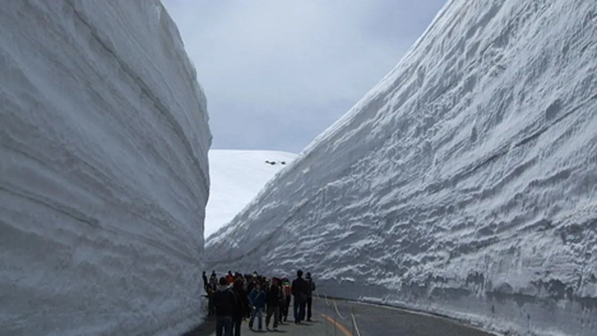 Minunile civilizatiei: Cum deszapezesc japonezii (Galerie Foto)