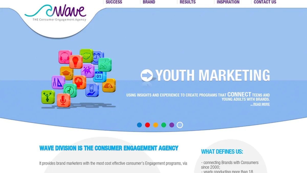 Wave Division are un nou site