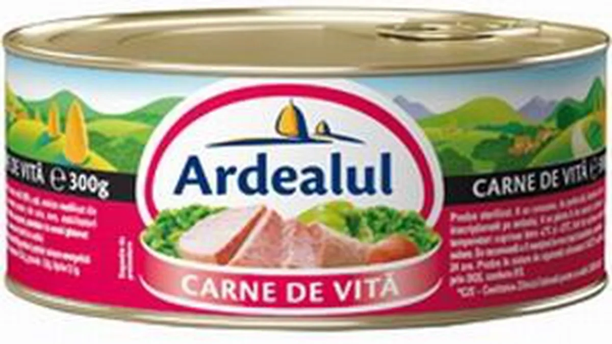 Producatorul conservelor Ardealul: Au intrat in contact cu carnea de cal in exteriorul companiei