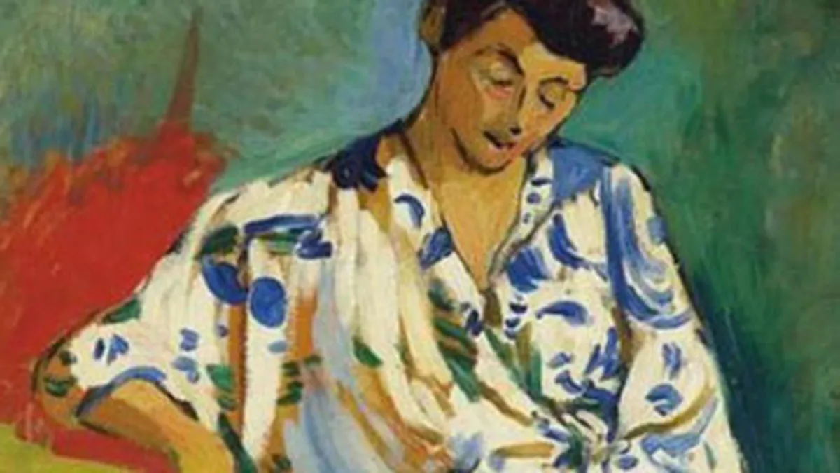 Portretul sotiei lui Matisse s-ar putea vinde cu 20 mil. dolari