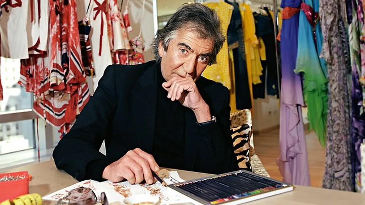 Designerul Roberto Cavalli a inaugurat oficial magazinul de lux din Capitala