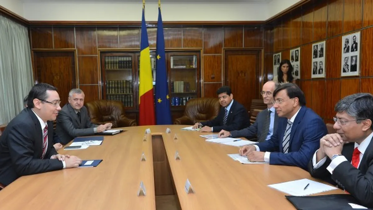 Magnatul Lakshmi Mittal spera ca Ponta sa asigure competitivitatea costurilor cu energia