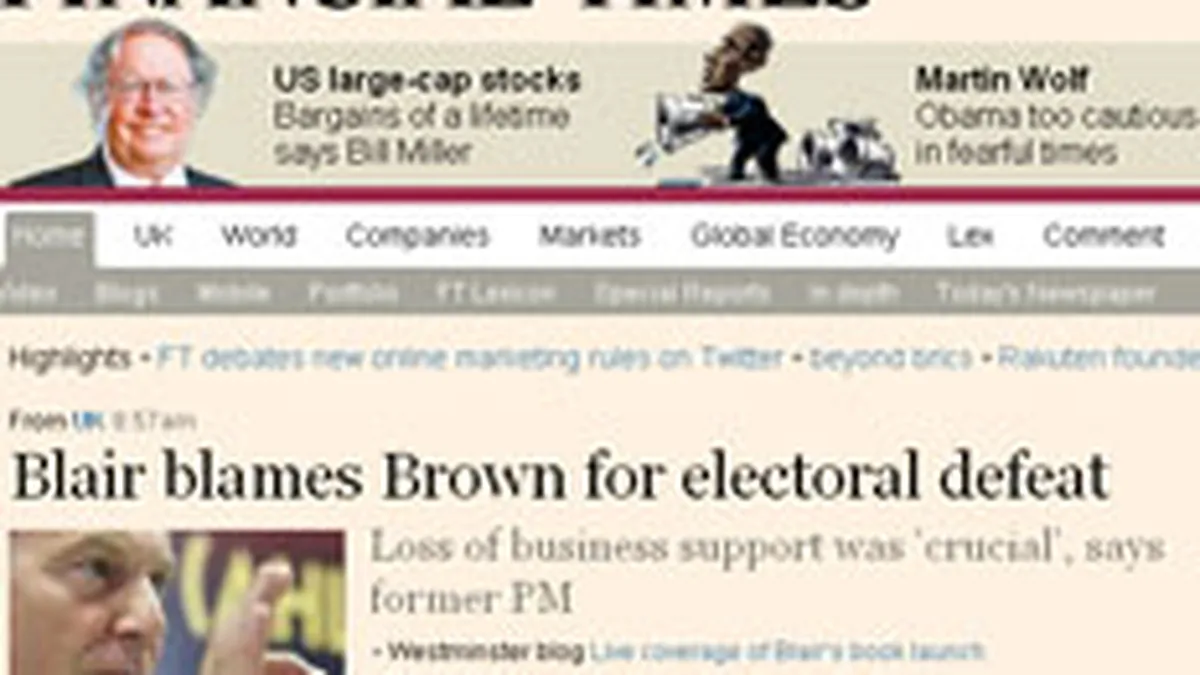 Site-ul Financial Times a fost piratat de hackeri