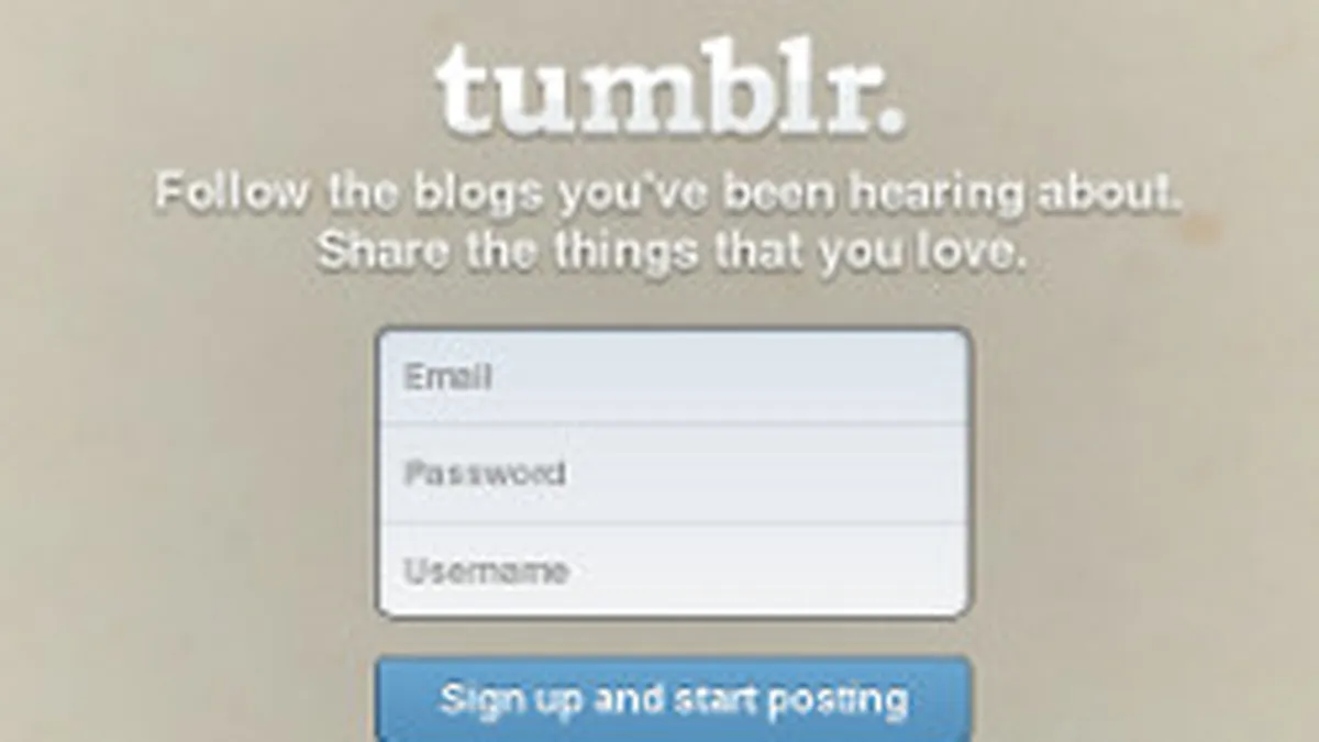 Yahoo preia serviciul de blogging Tumblr pentru 1,1 mld. dolari