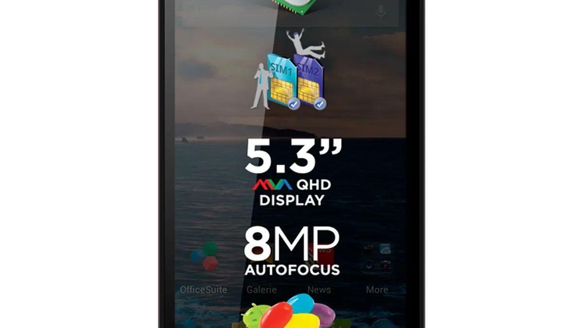 Allview lanseaza smartphone-ul cu cel mai mare display din gama proprie