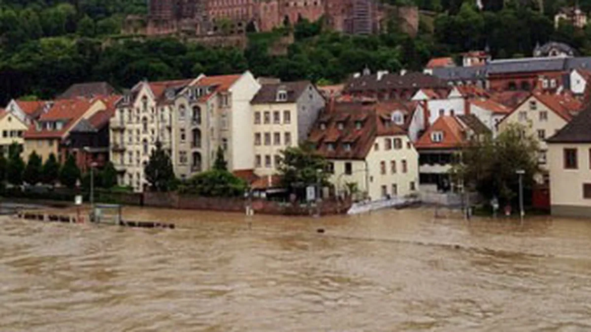 Inundatii: Germania se confrunta cu o catastrofa nationala