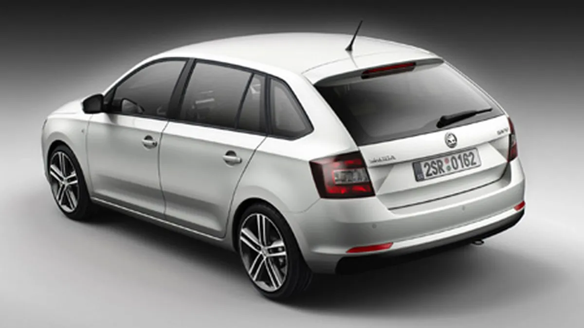 Skoda Rapid Spaceback, primele imagini