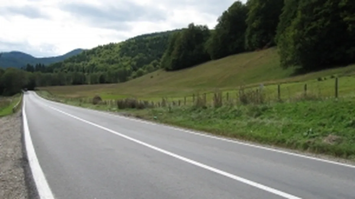 Primul drum construit dupa '89 pentru dezvoltarea turismului in Prahova