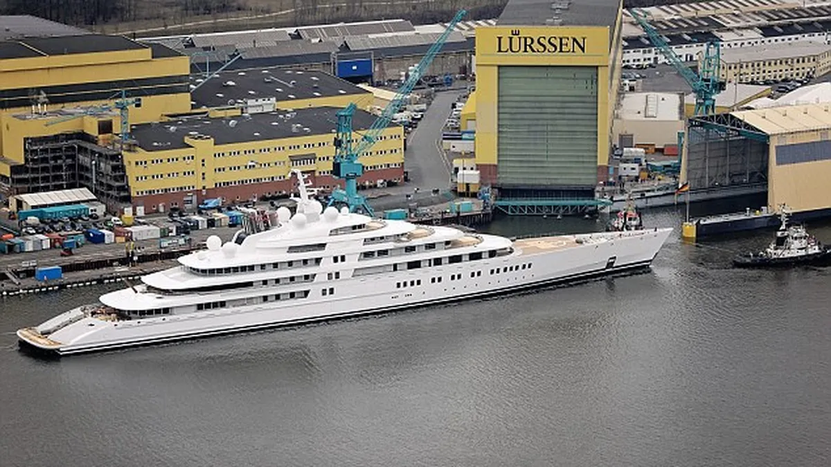 Cum arata cel mai mare iaht din lume