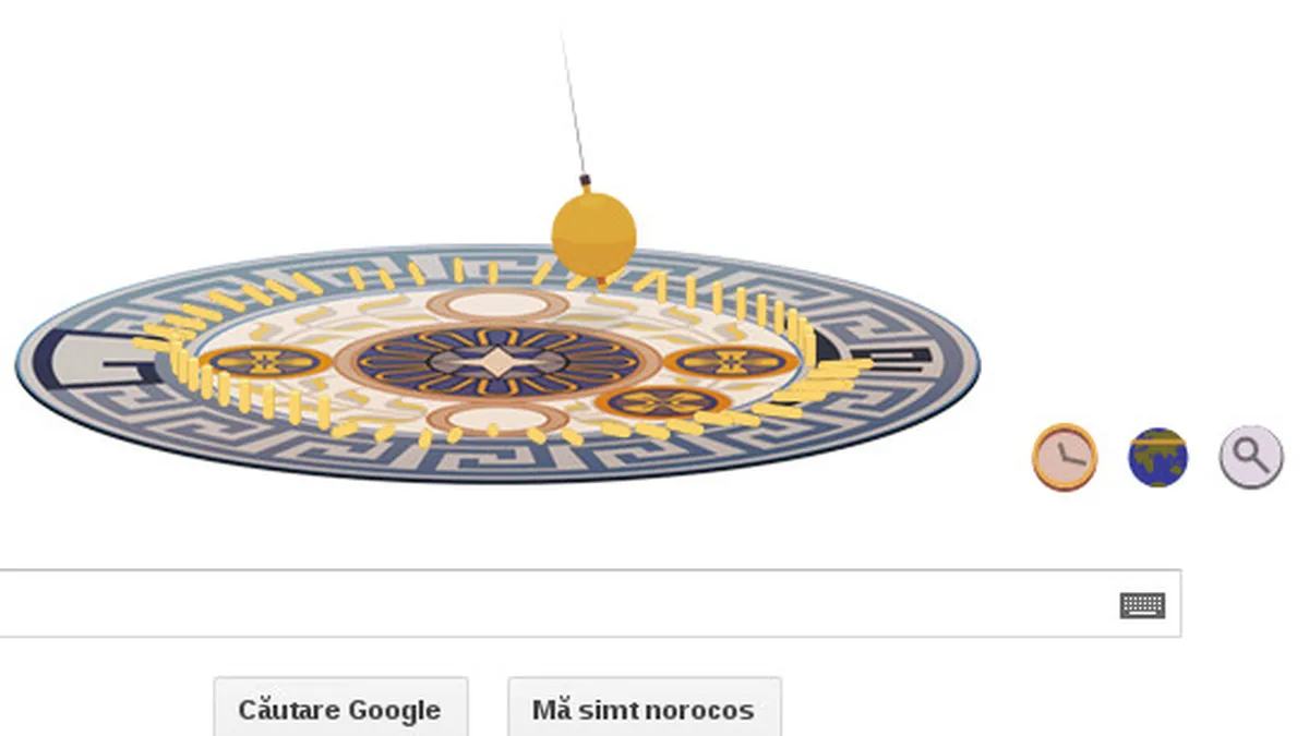 Google sarbatoreste 194 de ani de la nasterea fizicianului Leon Foucault