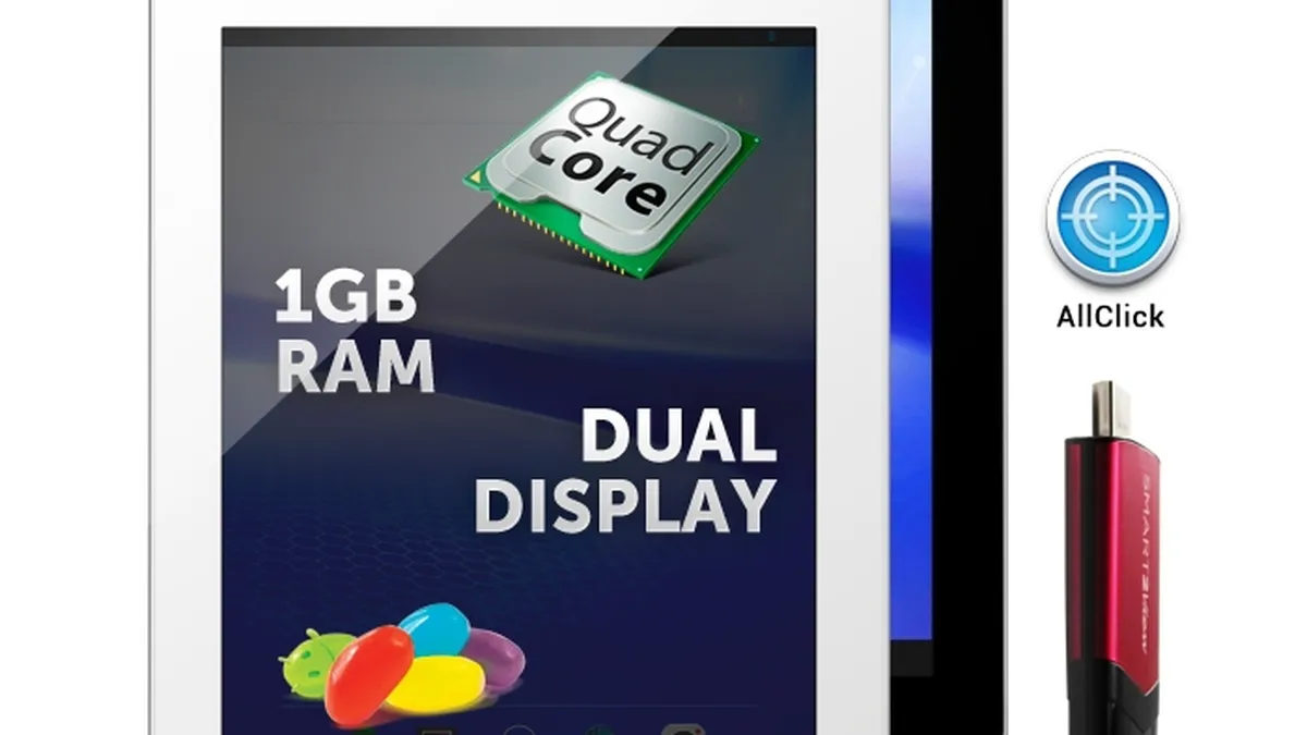 Allview lanseaza o noua tableta Quad Core