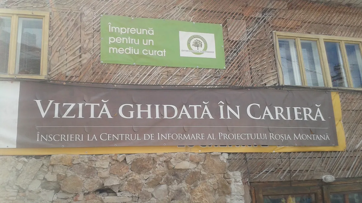 Ministrul Culturii: Se poate vedea cu ochiul liber investitia RMGC la Rosia Montana