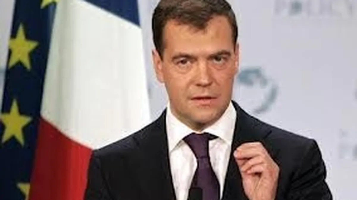 Medvedev ameninta Ucraina cu pierderea privilegiilor comerciale daca se asociaza cu UE