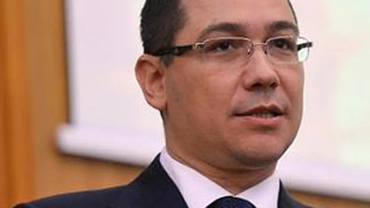 Ponta: Impozitul forfetar nu intra in acordul FMI, e initiativa a Guvernului