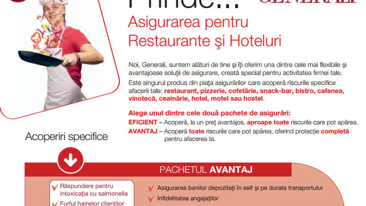 O asigurare care acopera chiar si imbolnavirea cu salmonella (P)