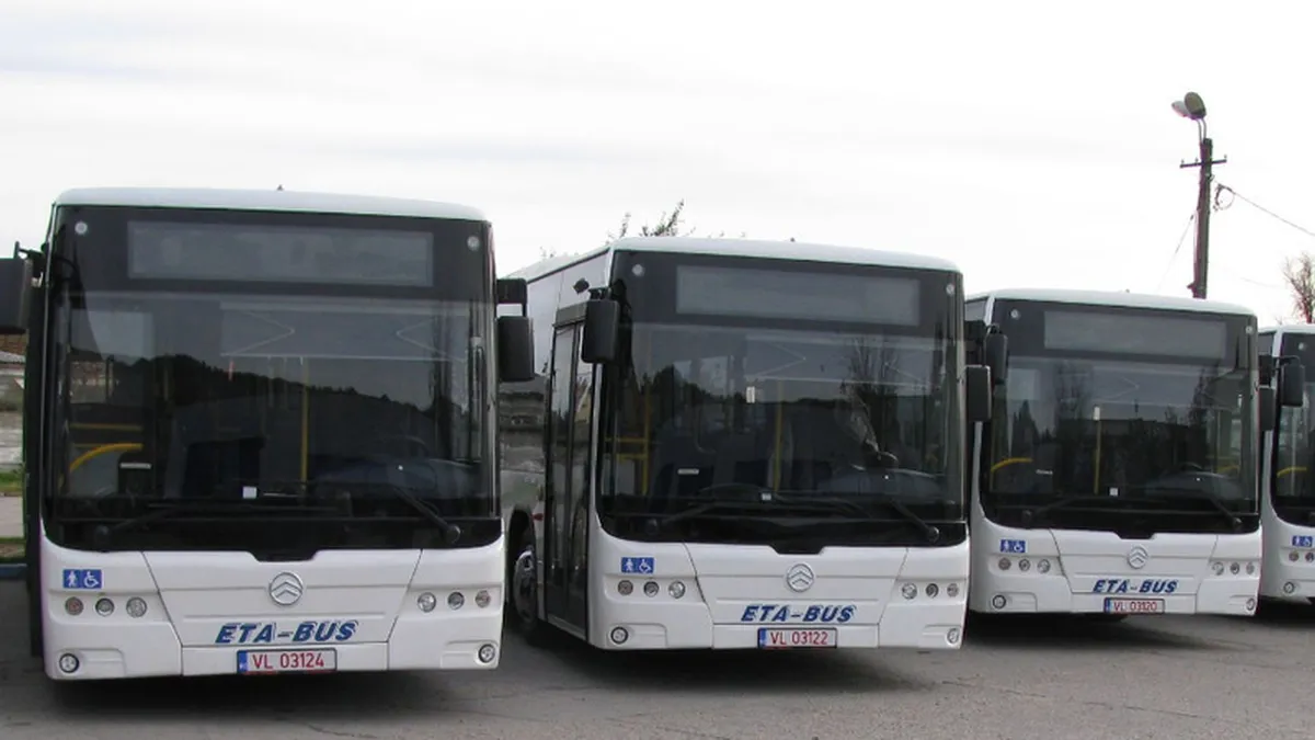 Banca Romaneasca a finantat cu 5,8 mil. lei compania de transport local din Ramnicu Valcea