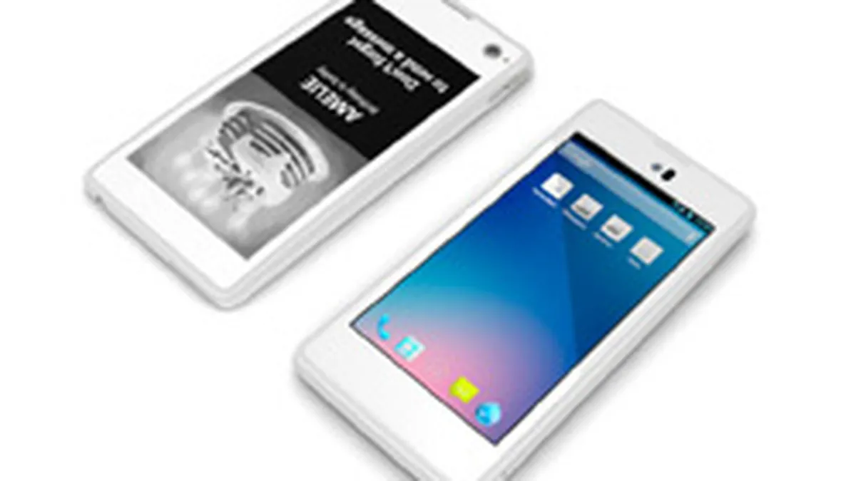 Telefonul cu display pe ambele parti se lanseaza pana la Craciun (Video)