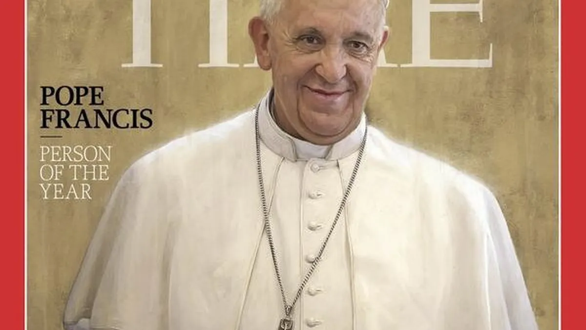 Omul anului 2013: Papa Francisc, urmasul lui Hitler, Stalin si Zuckerberg