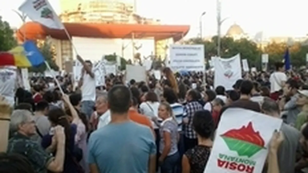 Retrospective 2013: Protestele pro si contra exploatarii miniere de la Rosia Montana