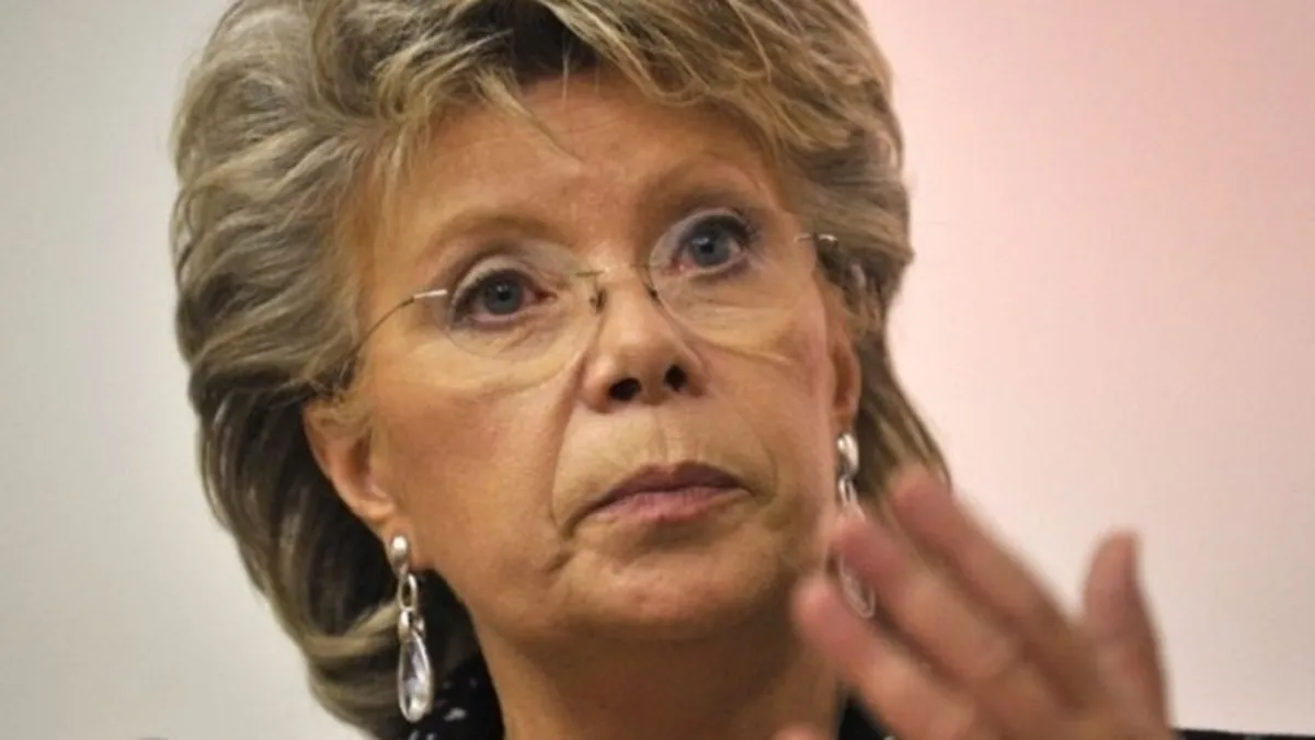 Reding: Invazia strainilor in Anglia, mit populist pentru a distrage atentia de la probleme reale