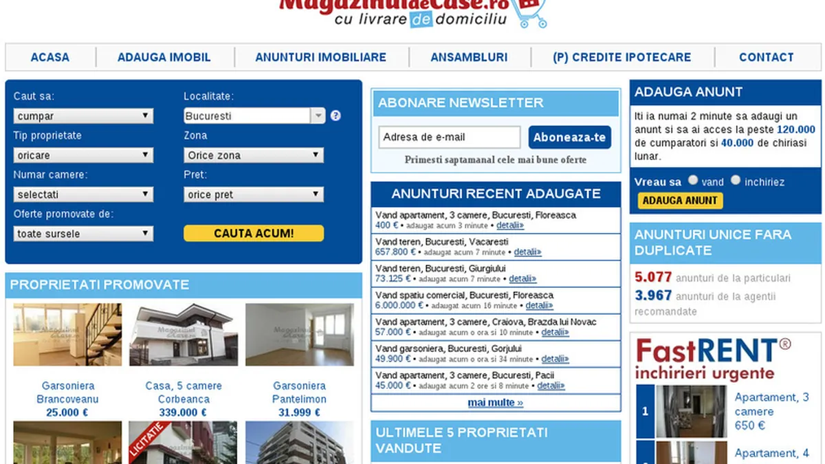 Sanoma a vandut Magazinuldecase.ro