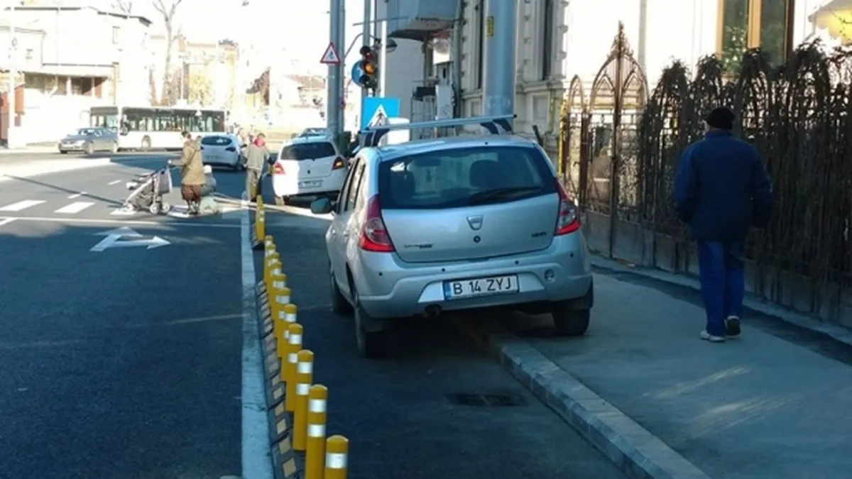 Banda de biciclete de pe Bd. Uranus nu a durat nici macar o zi